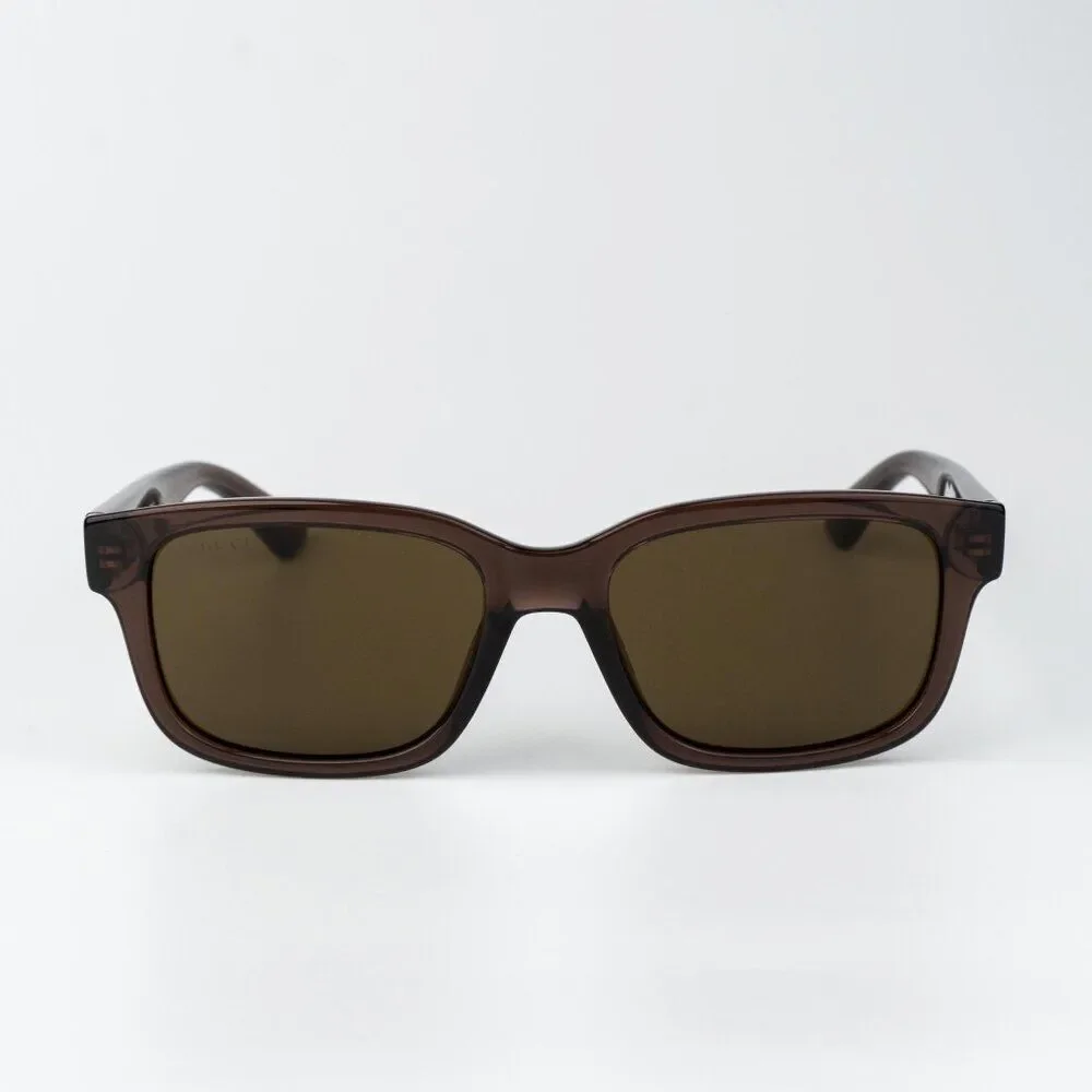 Gucci Men Sunglasses Brown Square GG1583S 004 NEW AUTHENTIC
